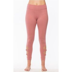 Motion by Coalition Rose Ellie Motion Cropped High Waisted Cutout Calf Leggings